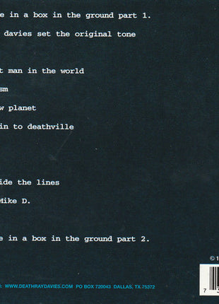 The Deathray Davies : Drink With The Grown-Ups And Listen To The Jazz (CD, Album)