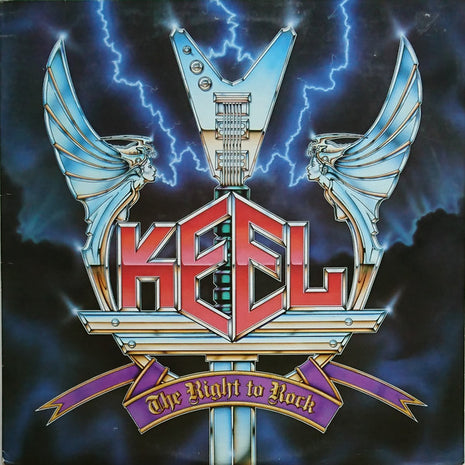 Keel : The Right To Rock (LP, Album, Tra)