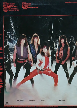 Keel : The Right To Rock (LP, Album, Tra)