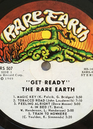 Rare Earth : Get Ready (LP, Album, Die)