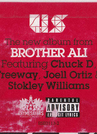 Brother Ali : Us (CD, Album, Gat)