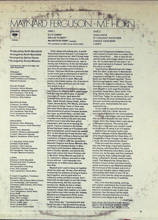 Maynard Ferguson : M.F. Horn (LP, Album)