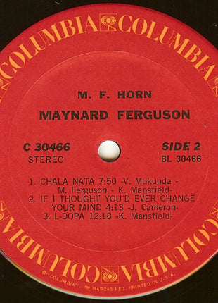 Maynard Ferguson : M.F. Horn (LP, Album)