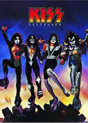 the album cover for KISS - Destroyer (remastered)