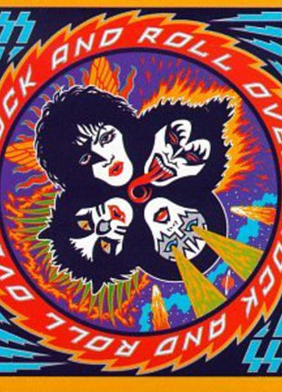 the album cover for KISS - Rock & Roll Over (remastered)