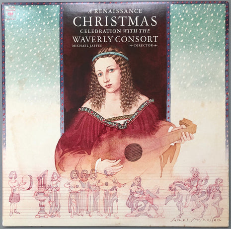 The Waverly Consort, Michael Jaffee : A Renaissance Christmas Celebration With The Waverly Consort (LP, Album)