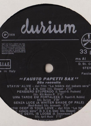 Fausto Papetti : 26ª Raccolta (LP, Album, Gat)