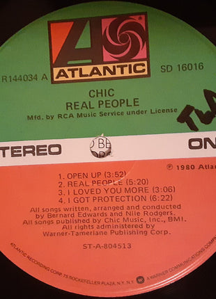 Chic : Real People (LP, Album, Club)