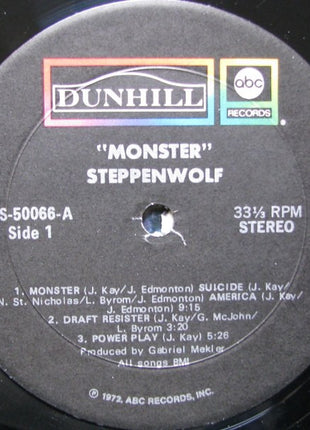 Steppenwolf : Monster (LP, Album, RE, TSM)