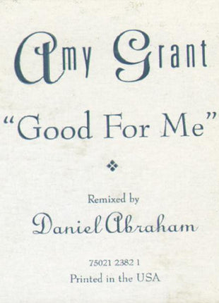 Amy Grant : Good For Me (12", Promo)