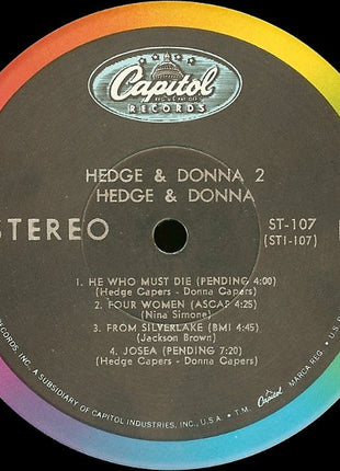 Hedge & Donna : Hedge & Donna 2 (LP, Album)