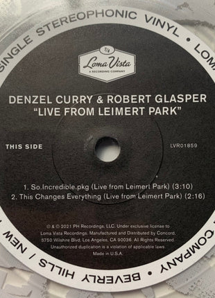 Denzel Curry & Robert Glasper : Live From Leimert Park (7", S/Sided, RSD, Single, Pic, Cle)