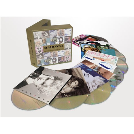 the album cover for Madonna - Complete Studio Albums (1983-2008) [Import]