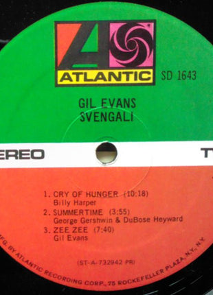 Gil Evans : Svengali (LP, Album, PR)