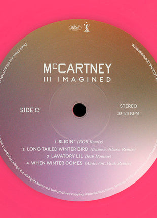 Paul McCartney : McCartney III Imagined (2xLP, Album, Ltd, Pin)