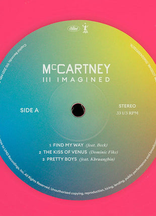 Paul McCartney : McCartney III Imagined (2xLP, Album, Ltd, Pin)