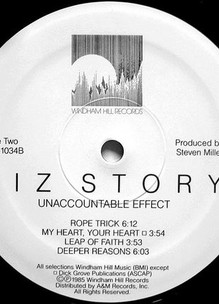 Liz Story : Unaccountable Effect (LP, Album)