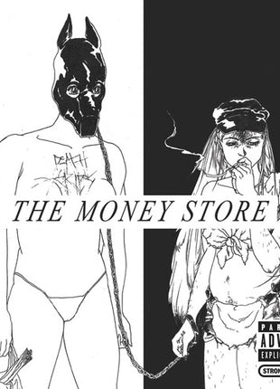 the album cover for Death Grips - The Money Store