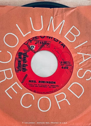 Simon & Garfunkel : Mrs. Robinson (7", Single, Styrene, Pit)