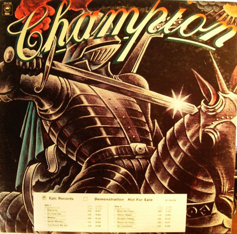 Champion (5) : Champion (LP, Album, Promo)
