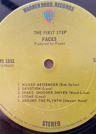 Faces (3) : The First Step (LP, Album, Gat)