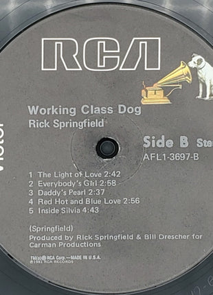 Rick Springfield : Working Class Dog (LP, Album, Ind)