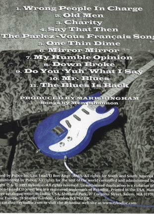 Mem Shannon : 2nd Blues Album (CD, Album)