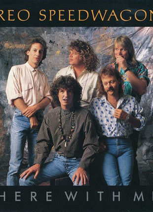 REO Speedwagon : Here With Me (7", Single, Styrene, Car)
