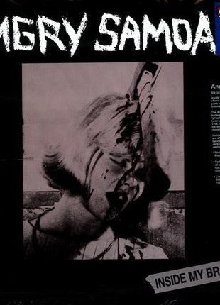 the album cover for Angry Samoans - Inside My Brain