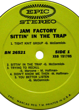 Jam Factory (2) : Sittin' In  The Trap (LP, Album)