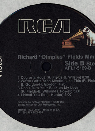 Richard 'Dimples' Fields : Mmm ... (LP, Album)