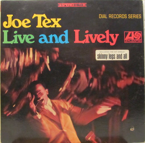 Joe Tex : Live And Lively (LP, Album, Mon)