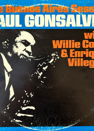 Paul Gonsalves With Willie Cook & Enrique Villegas : The Buenos Aires Session (LP, Album, RE)