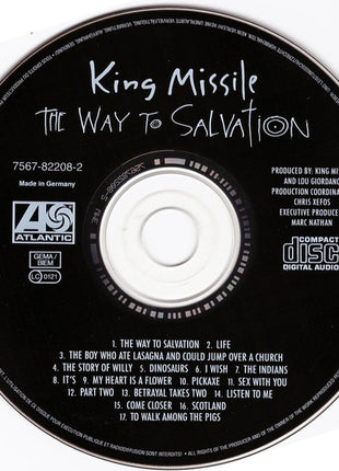 King Missile : The Way To Salvation (CD, Album)