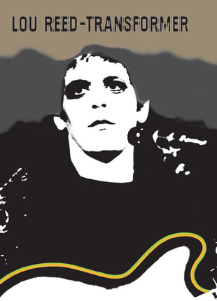 the album cover for Lou Reed - Transformer
