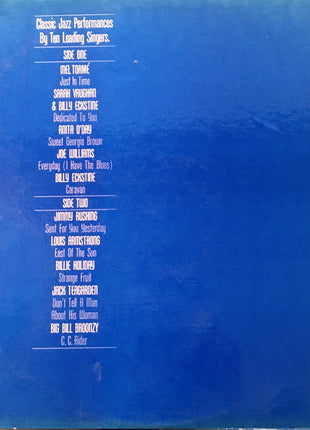 Various : The Essential Jazz Vocals (LP, Comp, Mono)