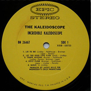 Kaleidoscope (3) : Incredible Kaleidoscope (LP, Album, Pit)