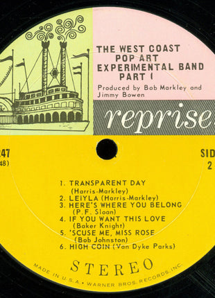 The West Coast Pop Art Experimental Band : Part One (LP, Album)