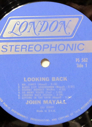 John Mayall : Looking Back (LP, Album, Comp, Pit)