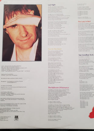 Chris de Burgh : Into The Light (LP, Album)