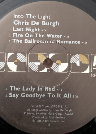 Chris de Burgh : Into The Light (LP, Album)