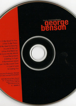George Benson : Love Remembers (CD, Album)