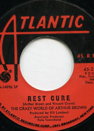 The Crazy World Of Arthur Brown : Fire / Rest Cure (7", Spe)