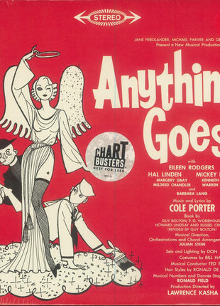 "Anything Goes" 1962 Revival Cast : Anything Goes (LP, Album, RE, Gat)