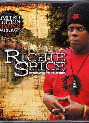 Richie Spice : In The Streets To Africa (CD, Album + DVD-V + Ltd)