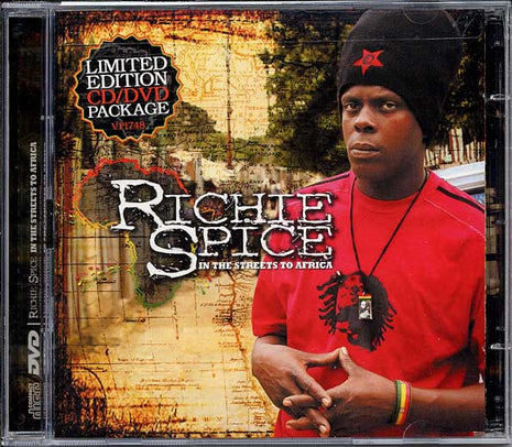 Richie Spice : In The Streets To Africa (CD, Album + DVD-V + Ltd)