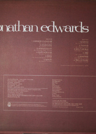 Jonathan Edwards (2) : Jonathan Edwards (LP, Album, RI )