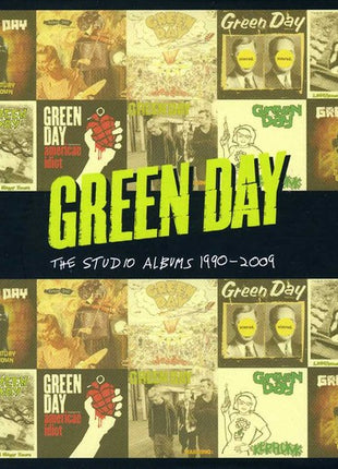 the album cover for Green Day - Studio Albums 1990-09 [Import]