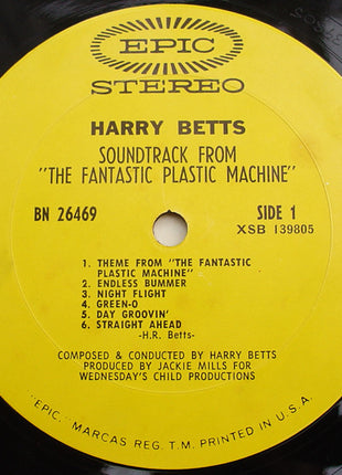 Harry Betts : The Fantastic Plastic Machine (LP)