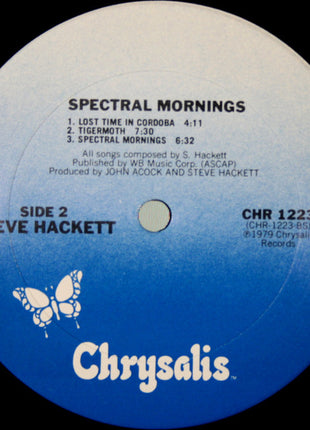 Steve Hackett : Spectral Mornings (LP, Album, San)